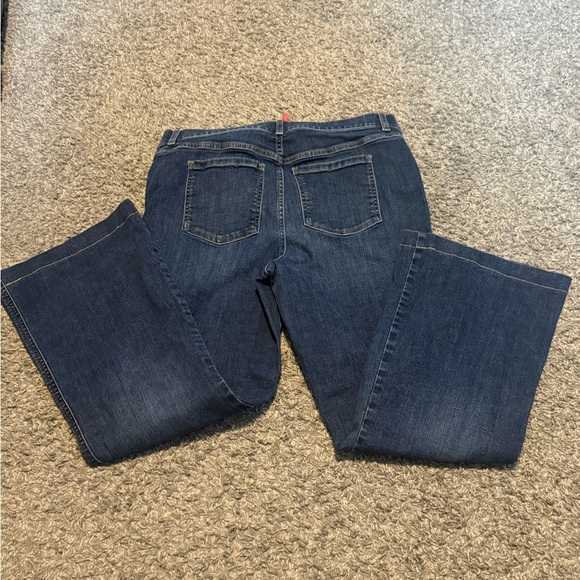 SPANX Blue Denim Jeans Size XL - Picture 4 of 5